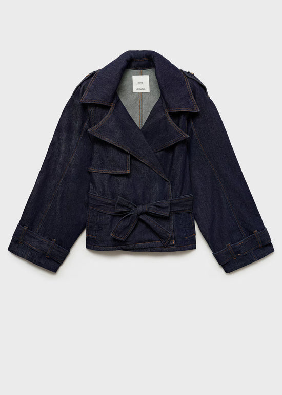 Lizzy Denim Trenchcoat