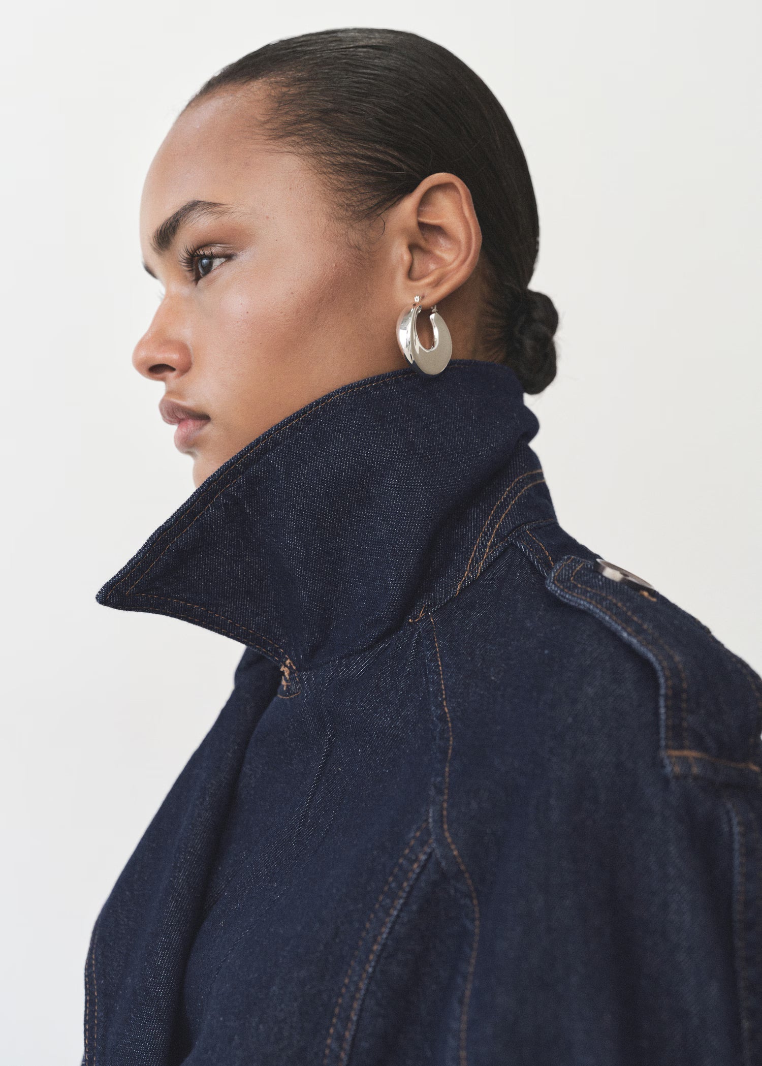 Lizzy Denim Trenchcoat