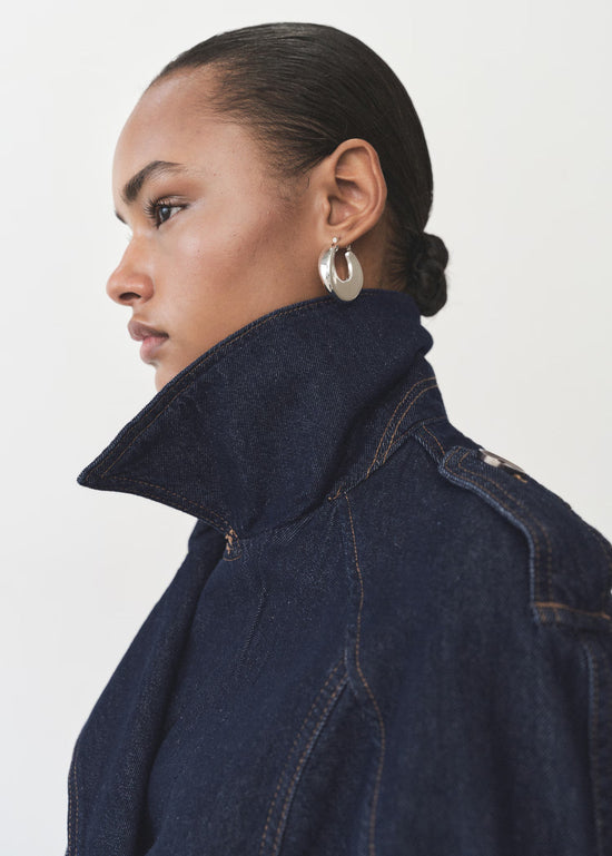 Lizzy Denim Trenchcoat