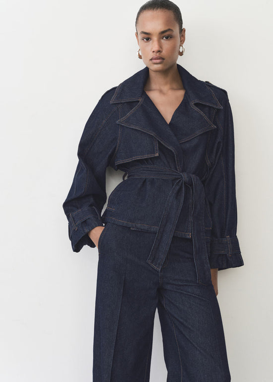 Lizzy Denim Trenchcoat