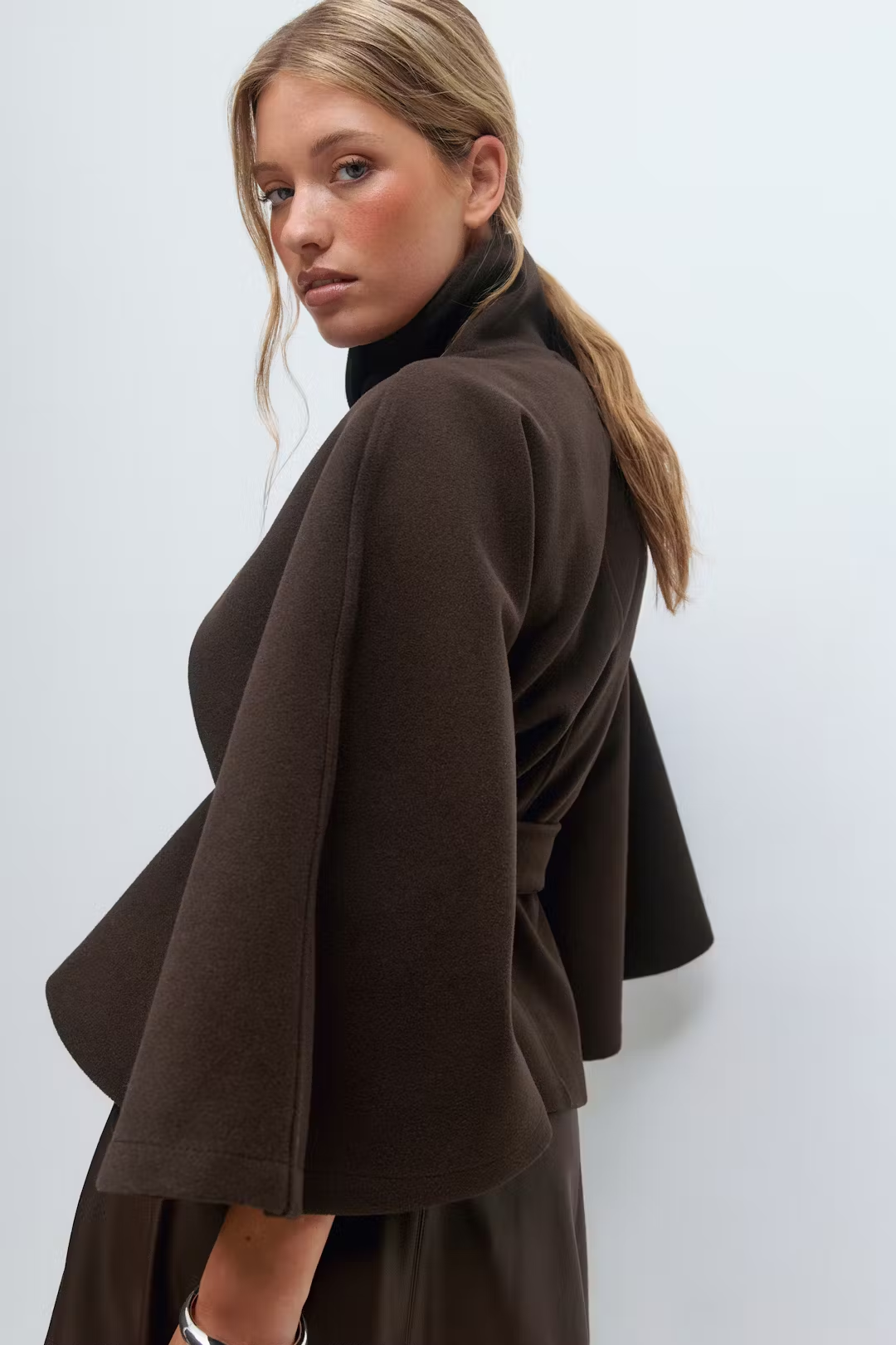 Gianna Cape Belt Coat